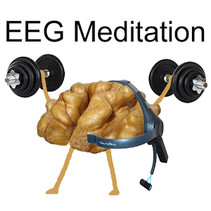 'EEG Meditation' app for Android for meditation practice for NeuroSky MindWave Mobile headset