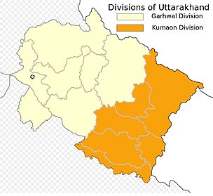 Деление штата Уттаракханд